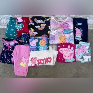 Peppa Pig Clothes LOT 3T  H&M